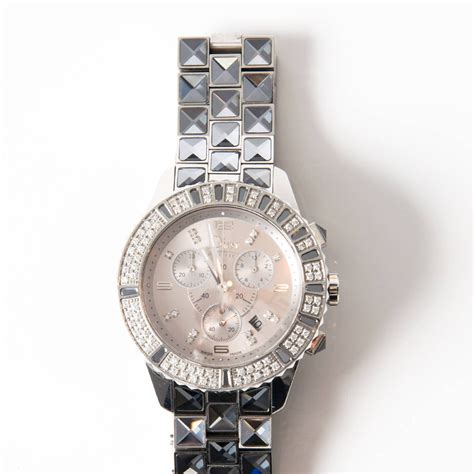 christian dior pink crystal watch|Christian Dior watches swiss made.